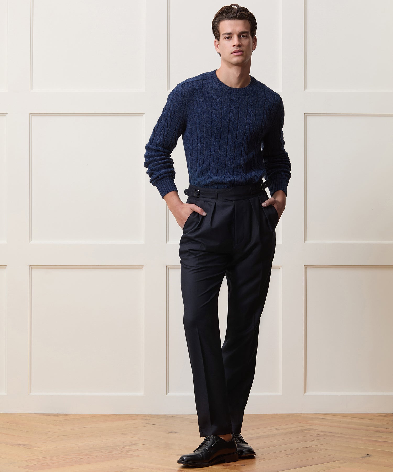 Italian Flannel Gurkha Trouser - Image 3