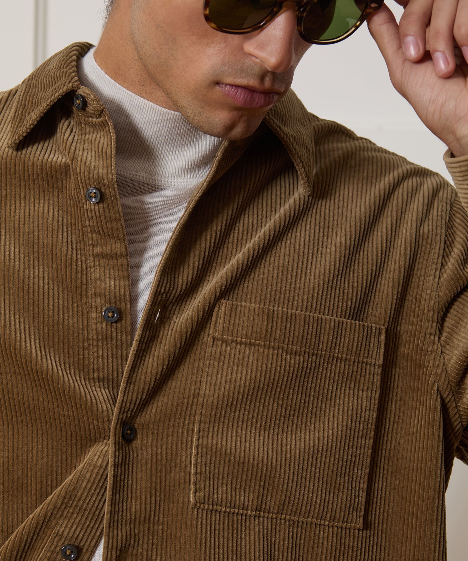 Corduroy Big Shirt - Image 4
