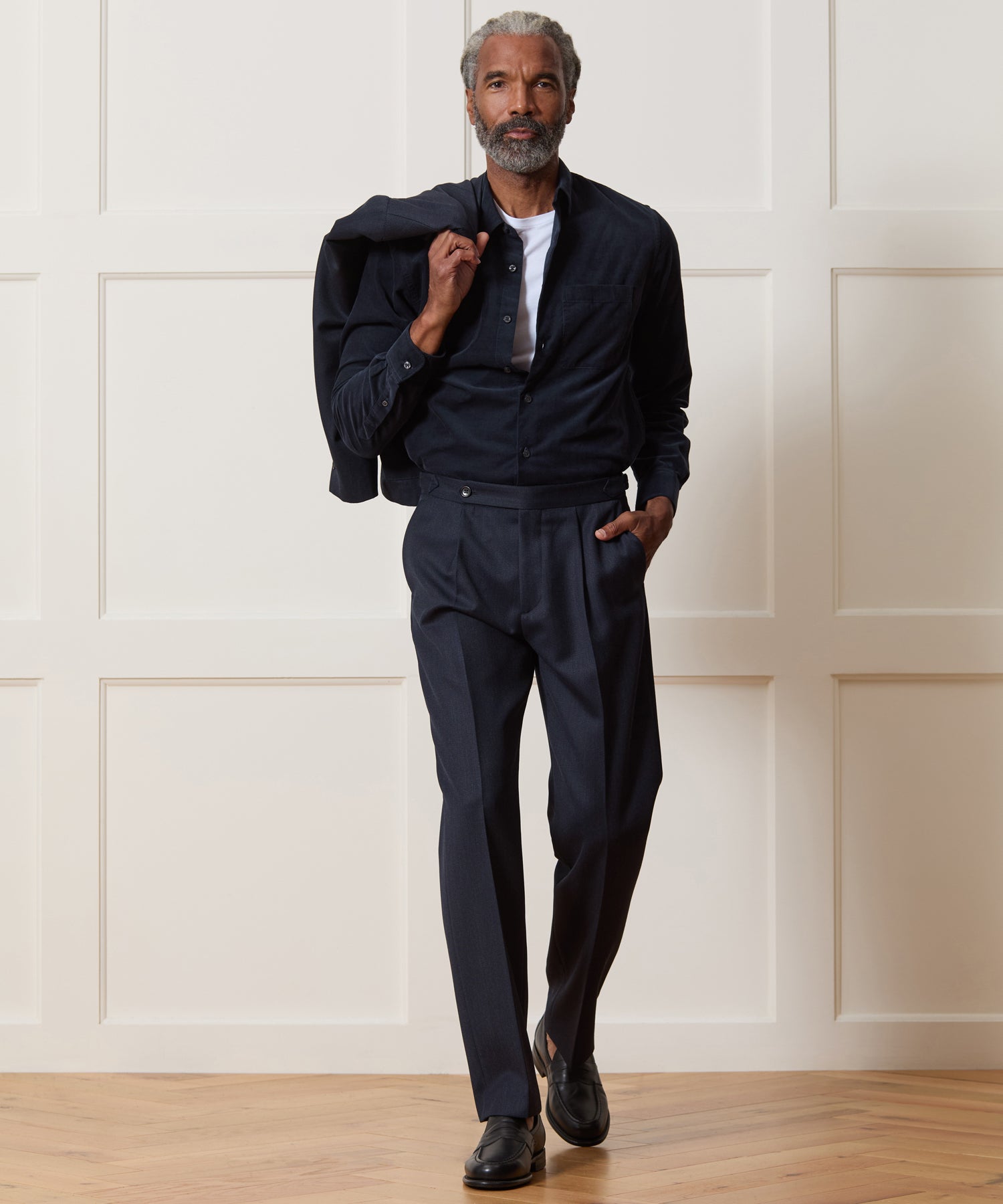 Corduroy Point Collar Shirt - Image 3