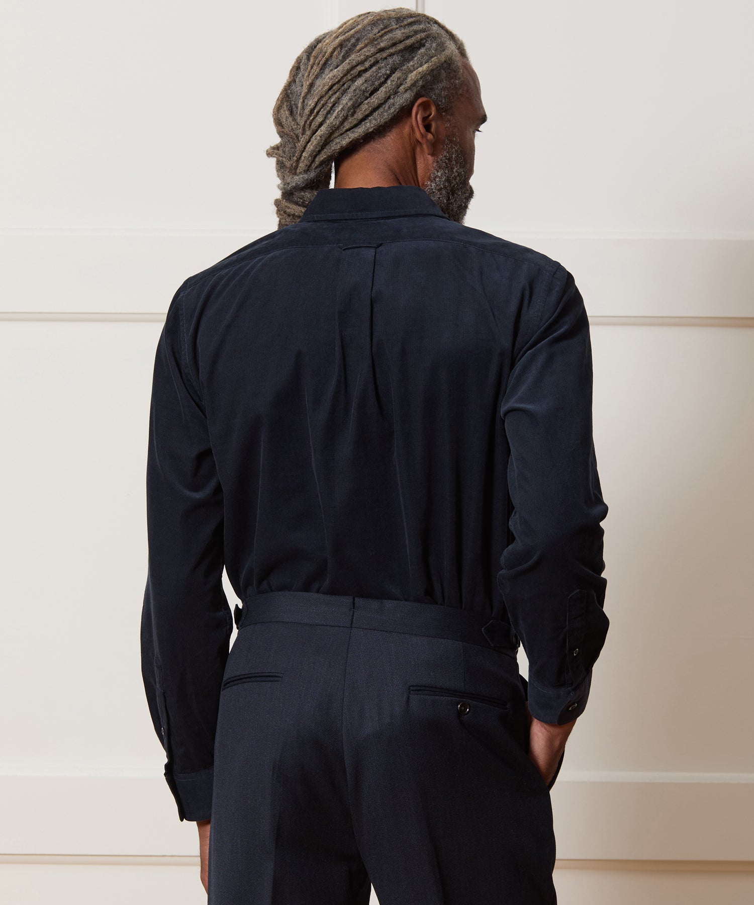 Corduroy Point Collar Shirt - Image 5