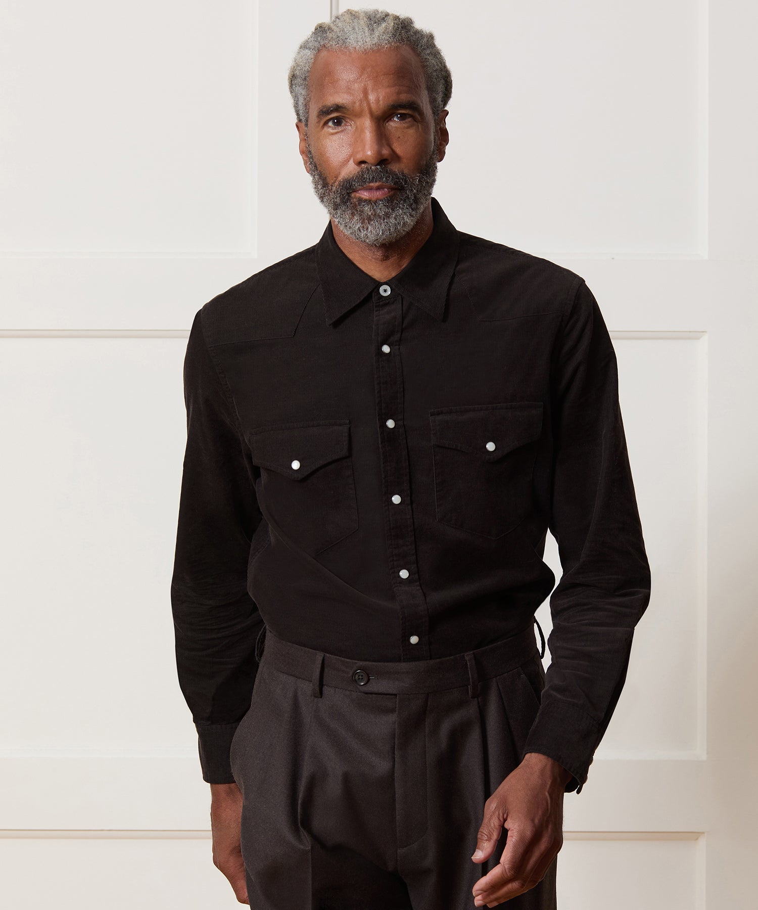Corduroy Western Shirt - Image 2