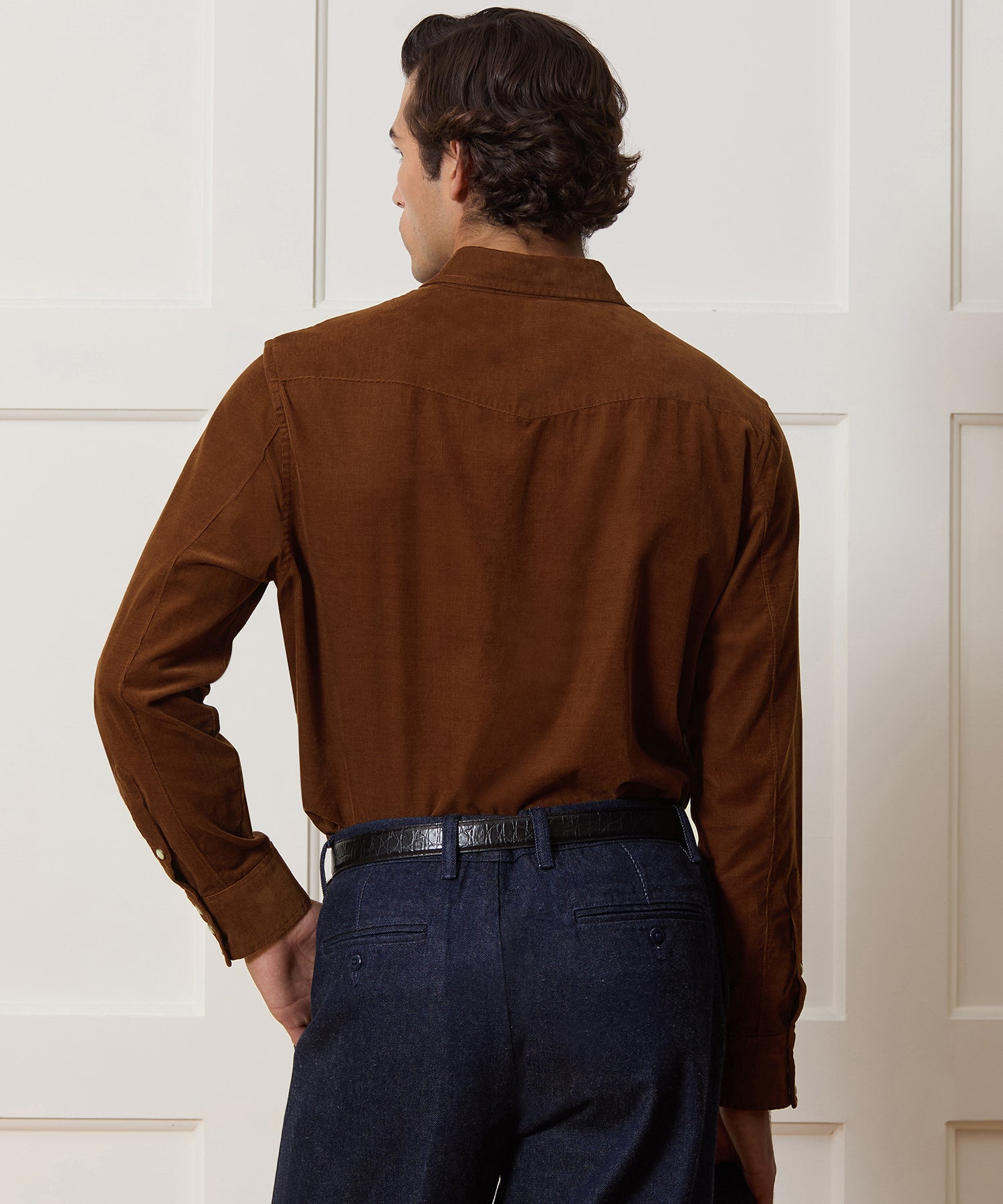 Corduroy Western Shirt - Image 5
