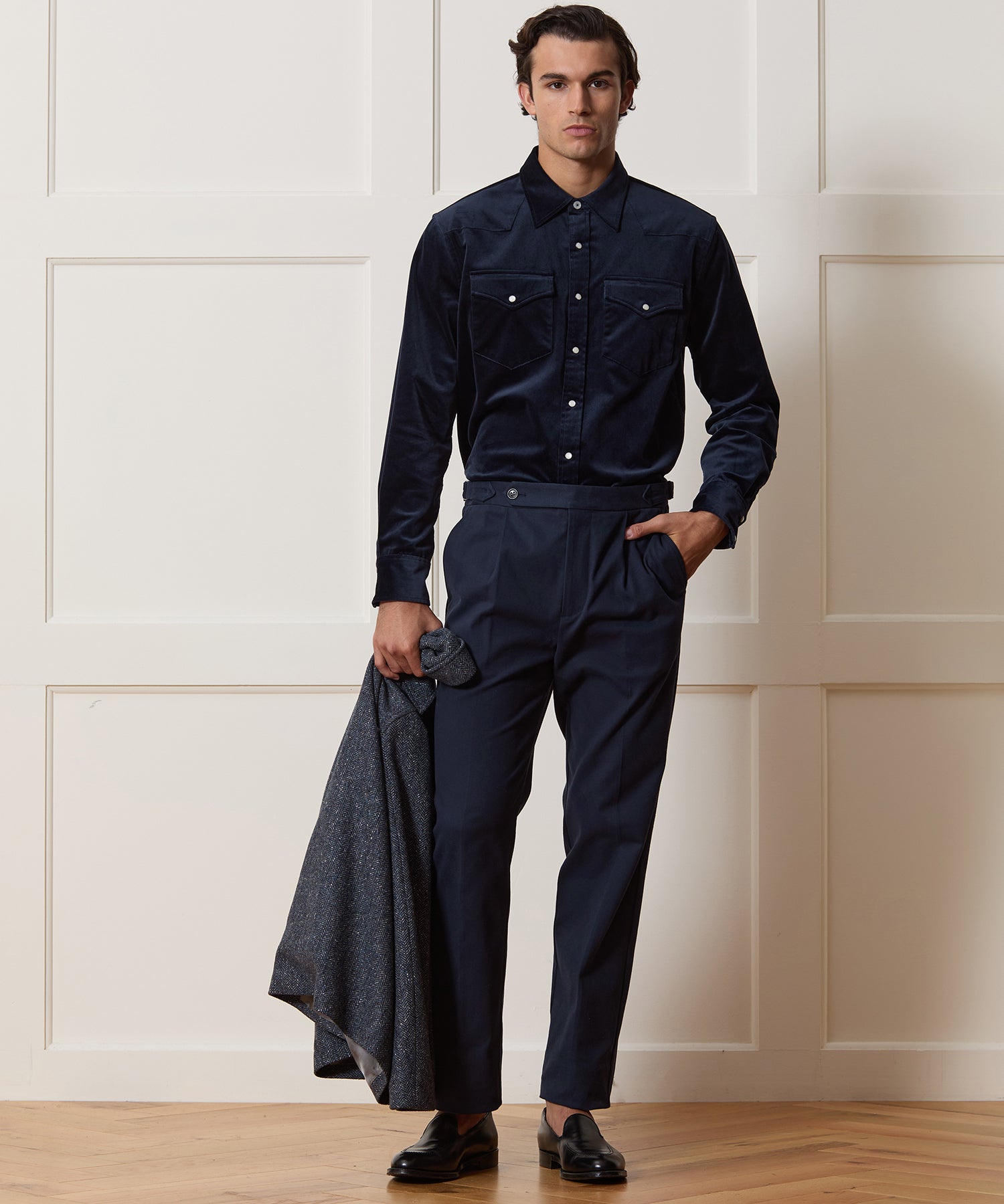 Velvet Western Shirt - Image 3
