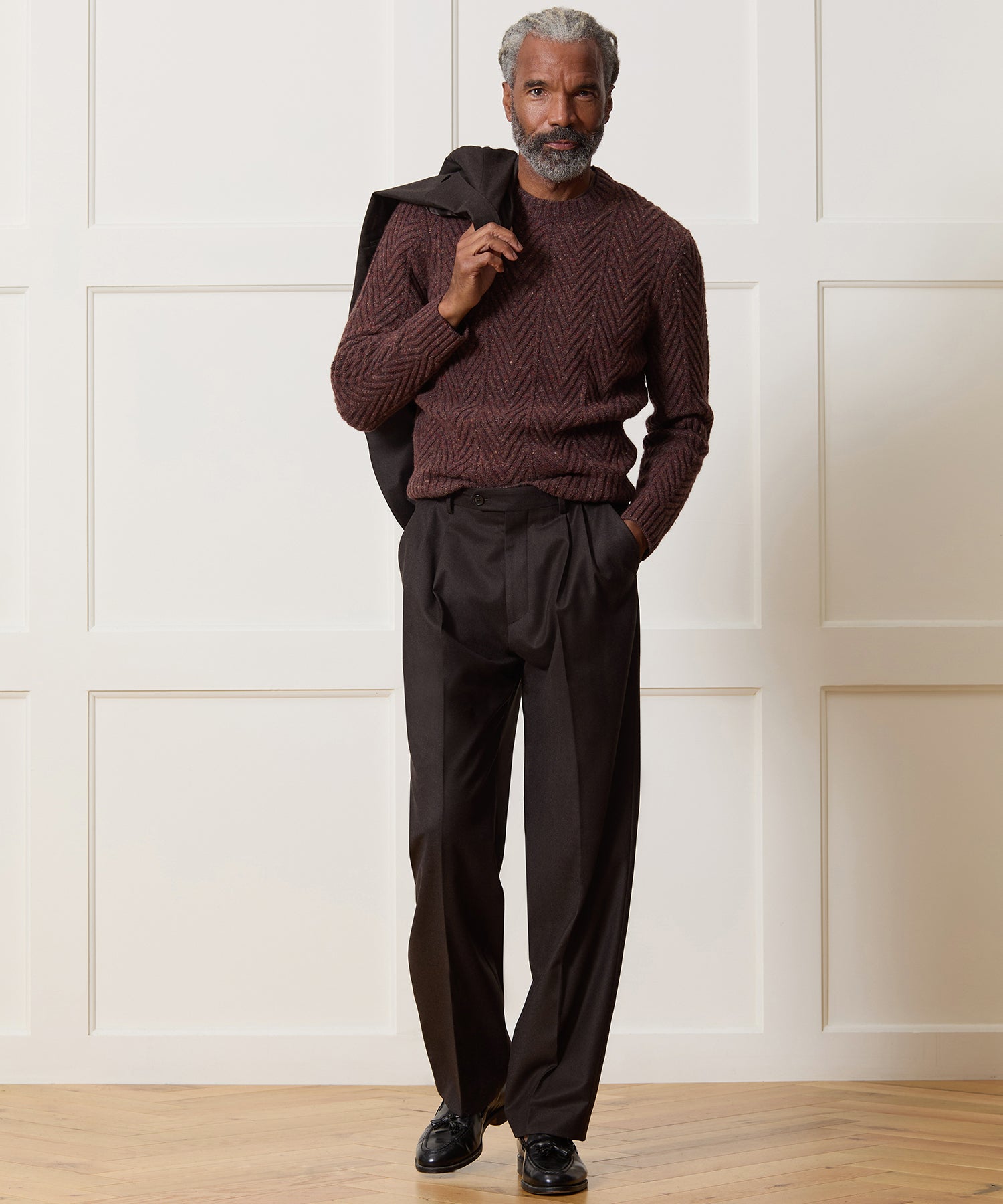 Donegal Cable Knit Sweater - Image 3