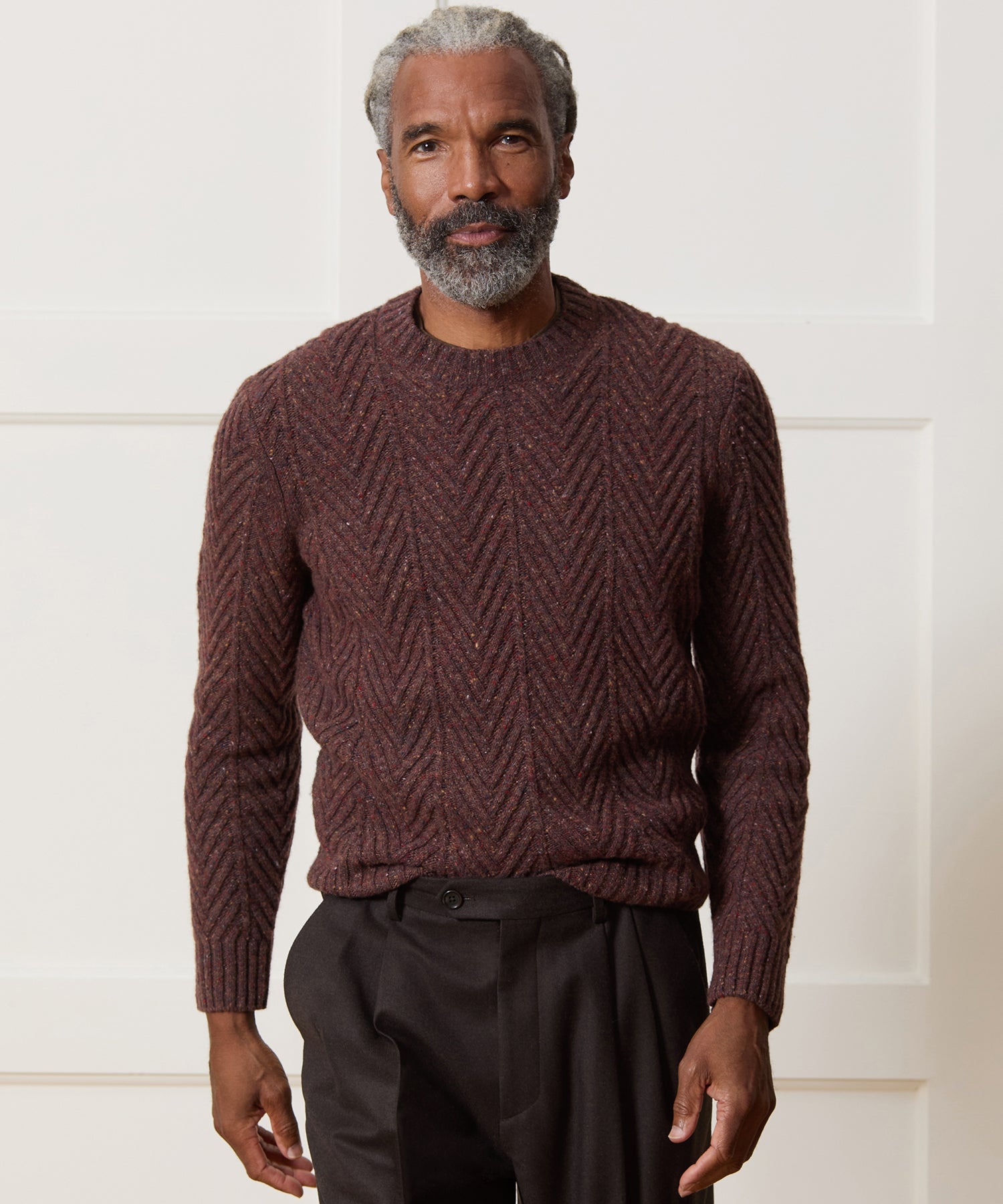 Donegal Cable Knit Sweater - Image 2