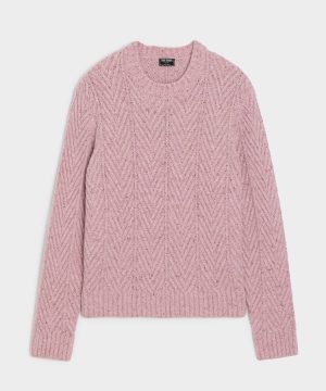 Donegal Cable Knit Sweater