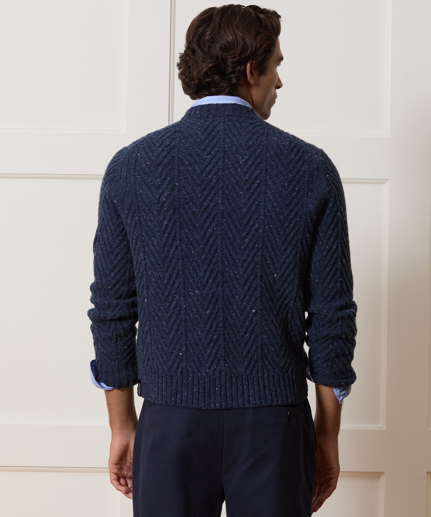 Donegal Cable Knit Sweater - Image 5