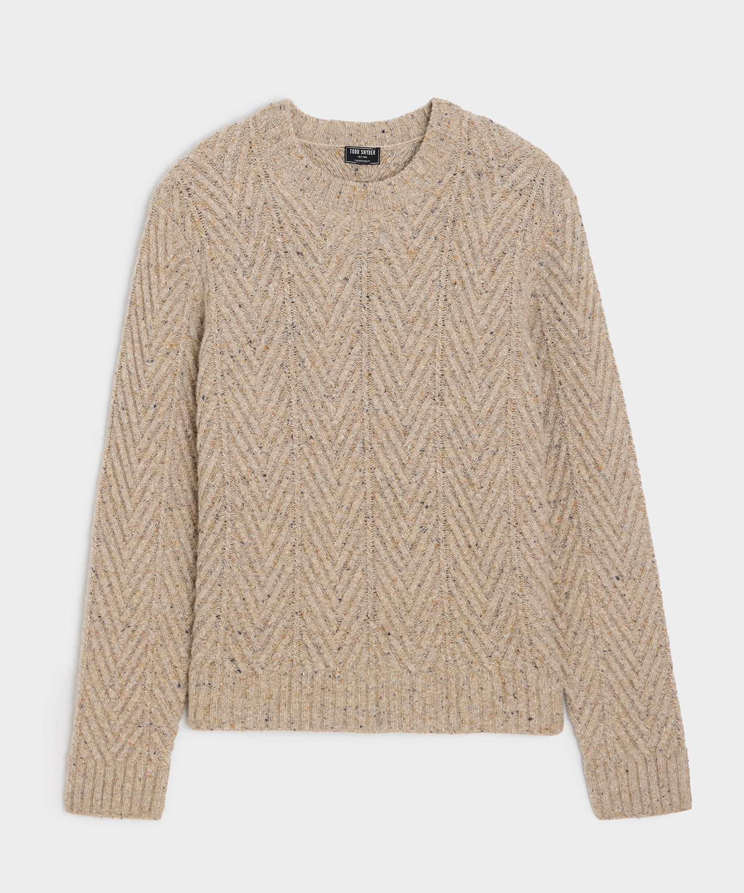 Donegal Cable Knit Sweater