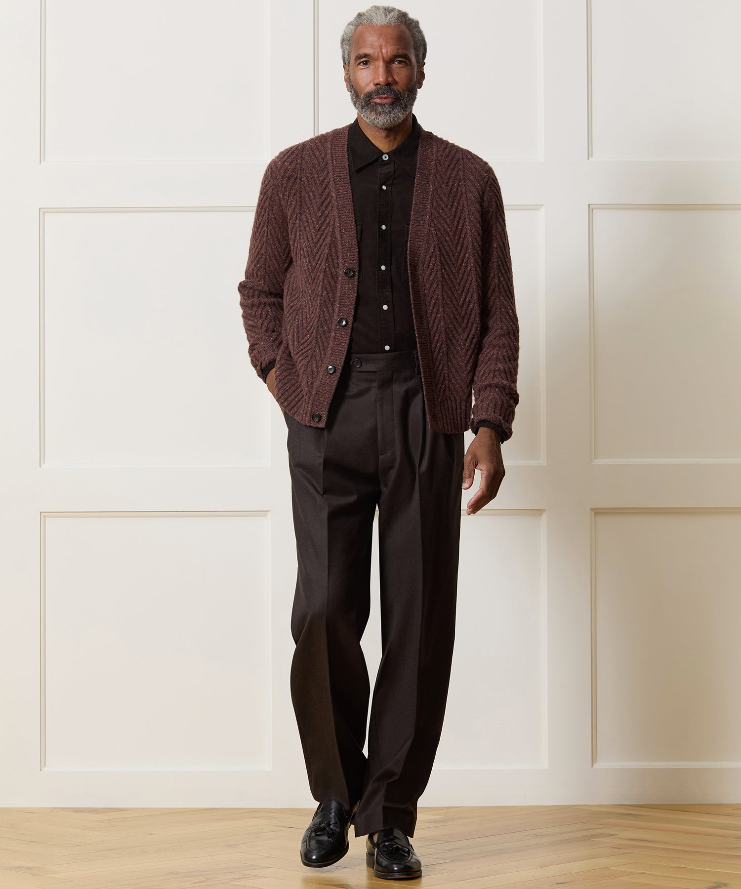 Donegal Cable Knit Cardigan - Image 3