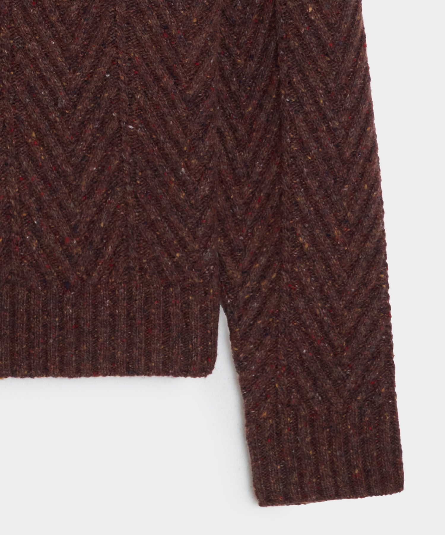 Donegal Cable Knit Cardigan - Image 7