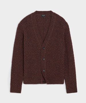 Donegal Cable Knit Cardigan