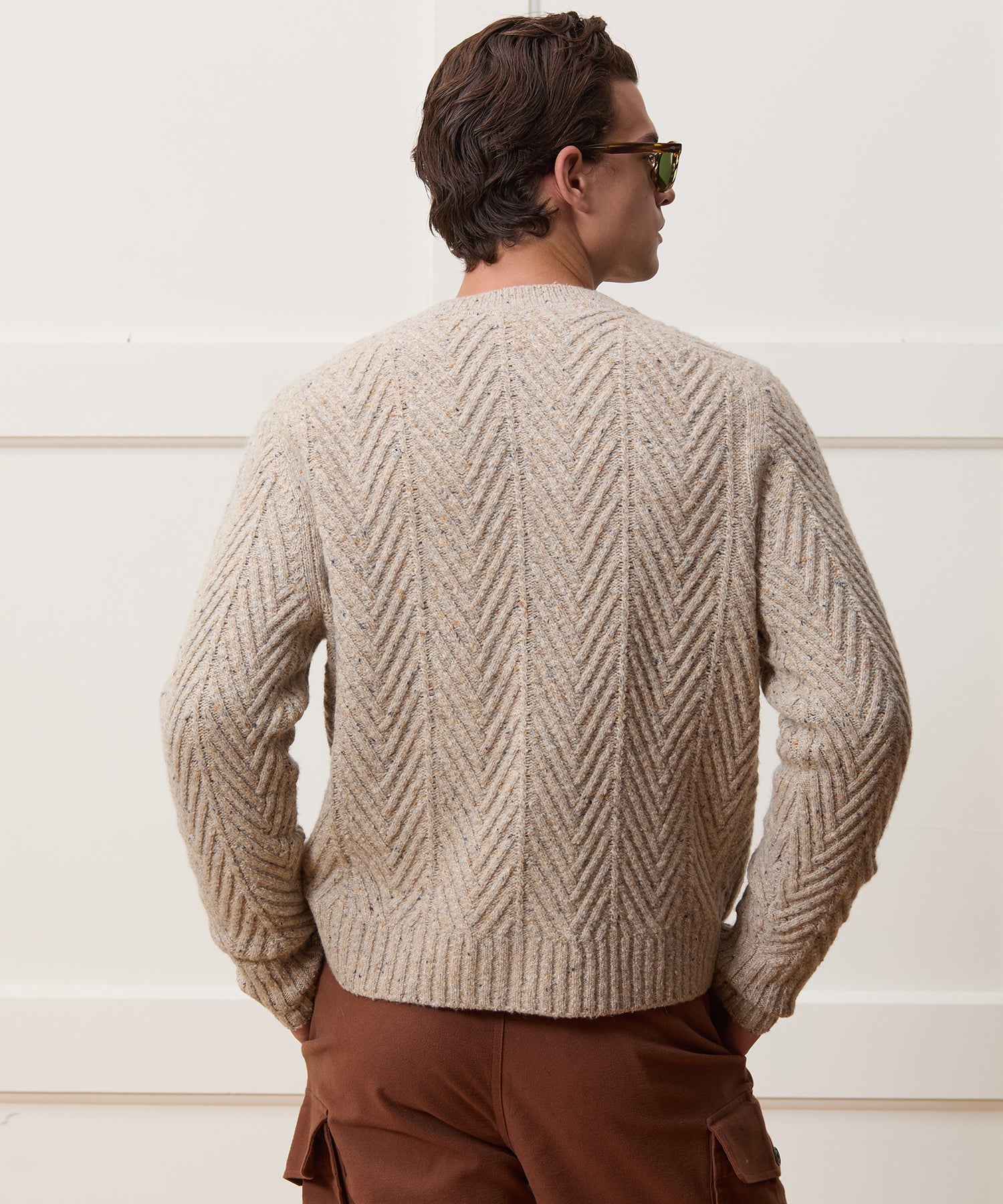 Donegal Cable Knit Cardigan - Image 5