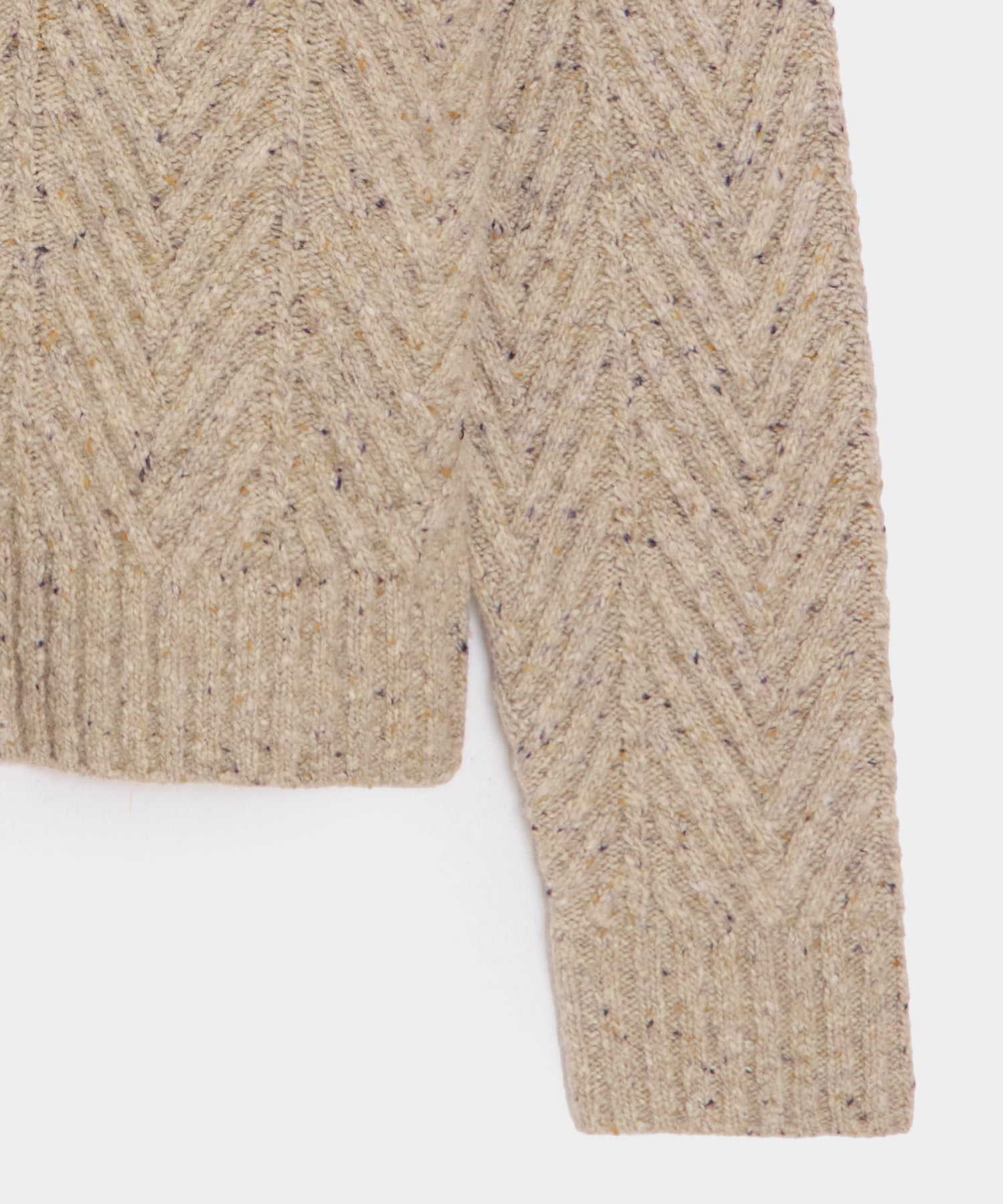 Donegal Cable Knit Cardigan - Image 7