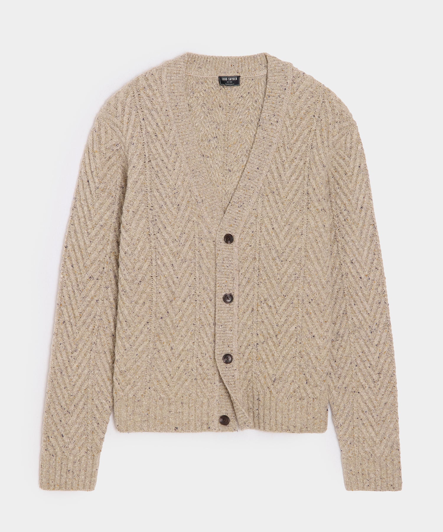 Donegal Cable Knit Cardigan