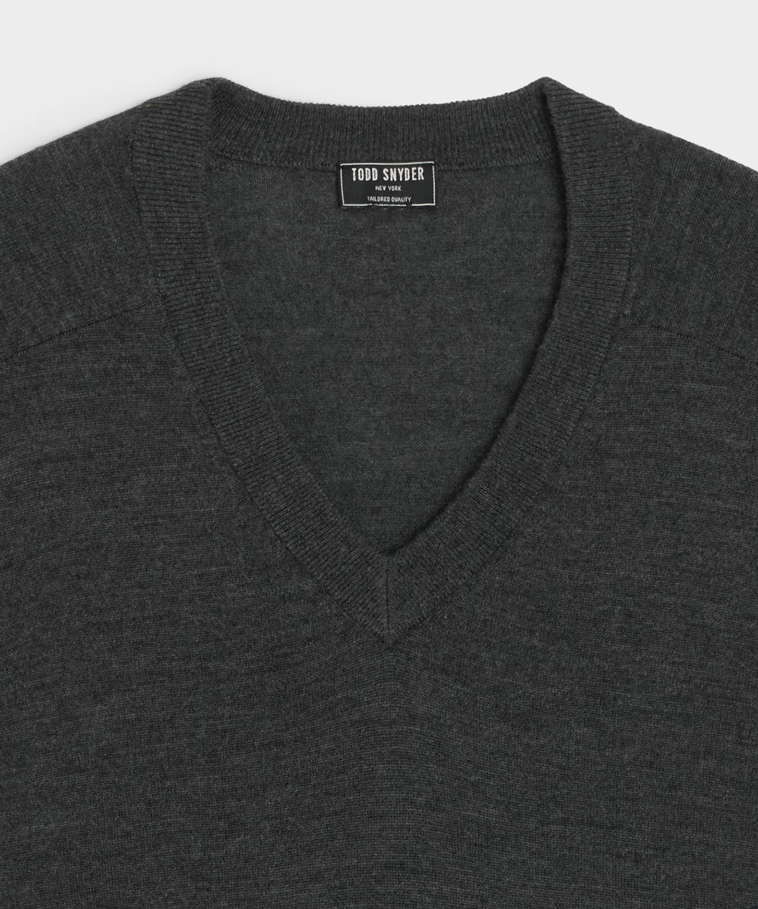 Merino V-Neck Sweater - Image 6