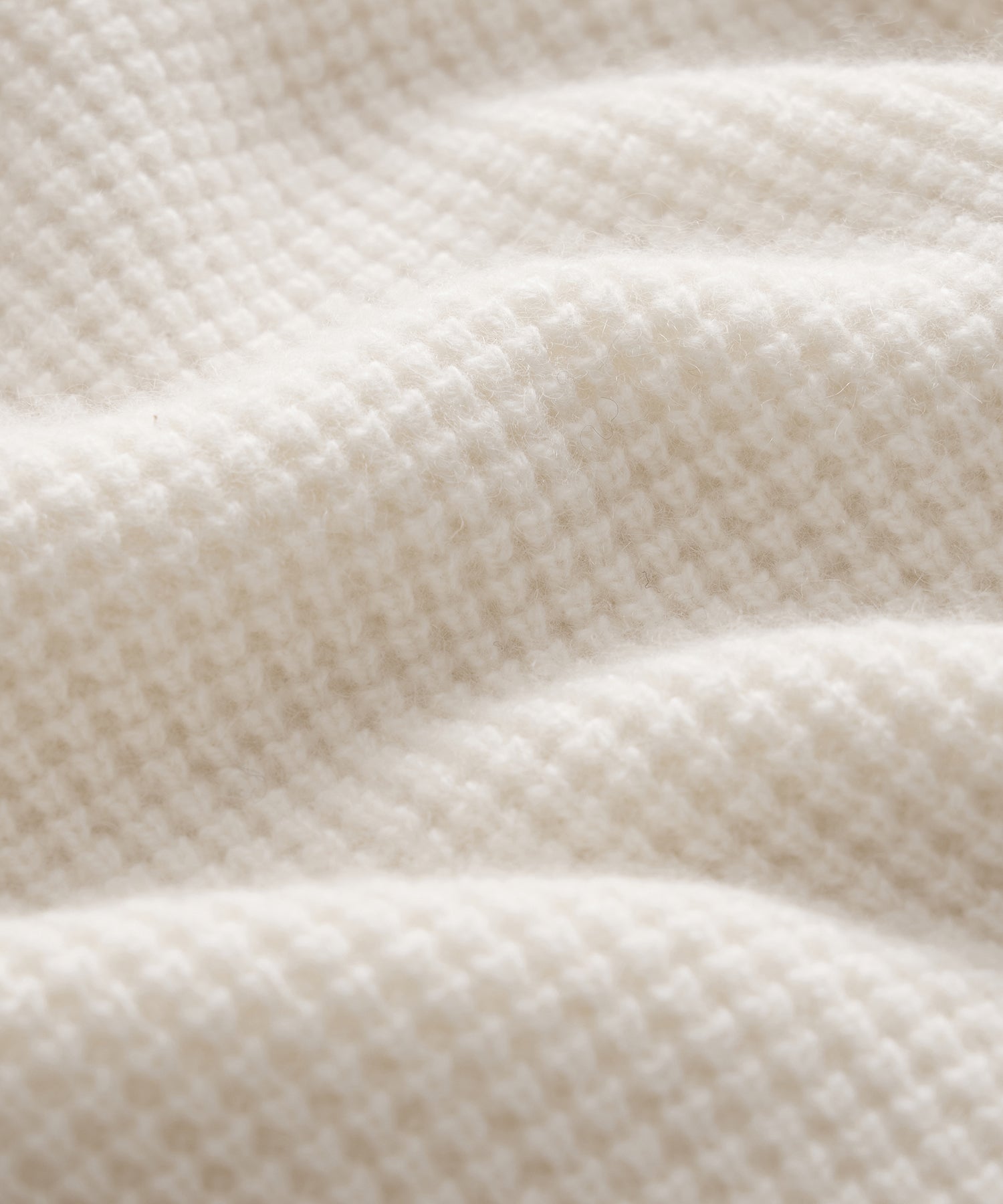 Waffle Cashmere Crewneck Sweater - Image 7
