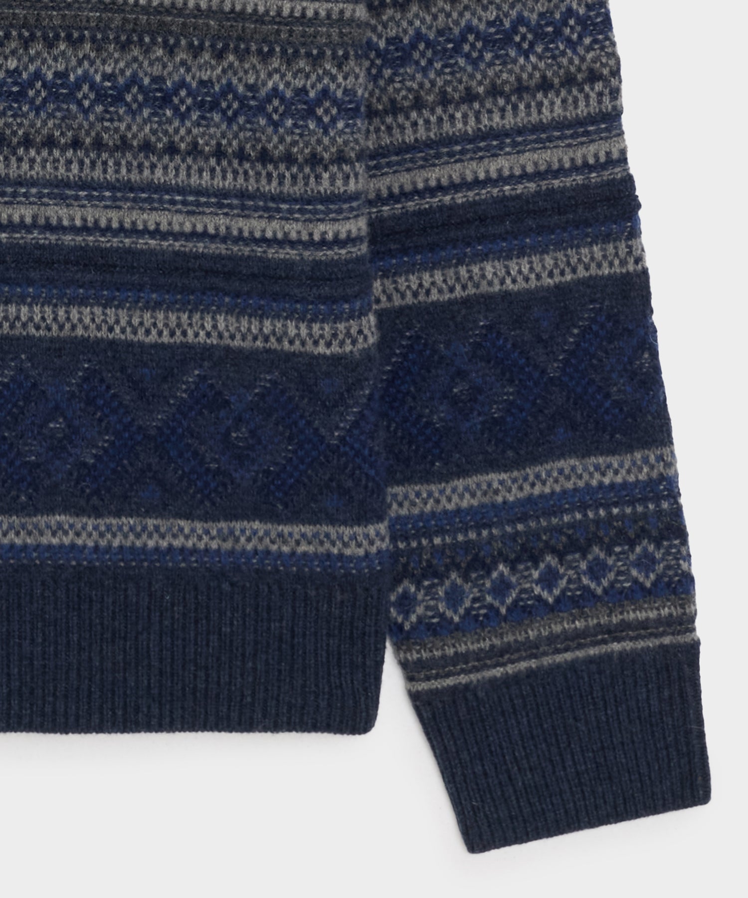 Merino Fair Isle Crewneck Sweater - Image 7