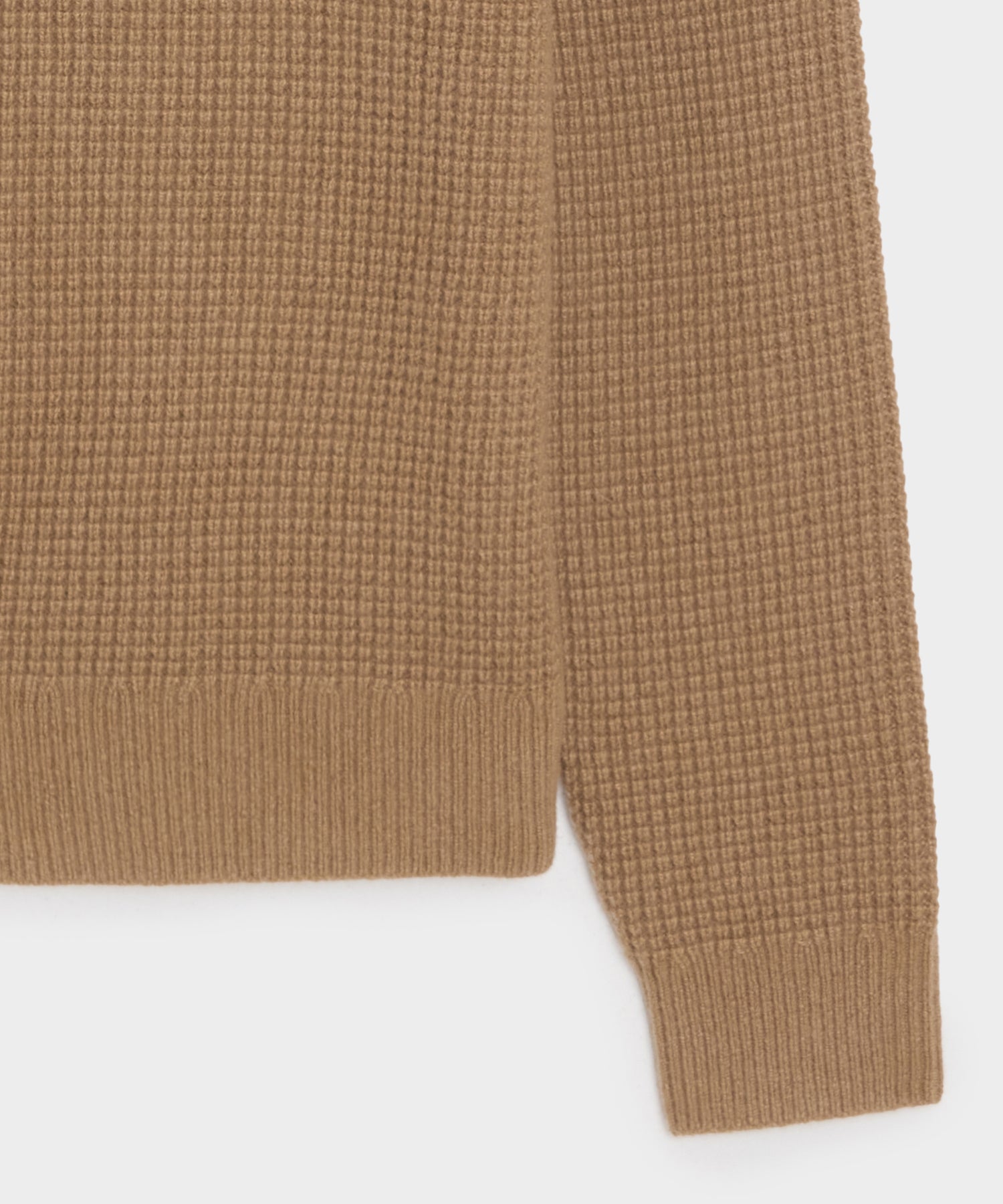 Waffle Cashmere Turtleneck - Image 7