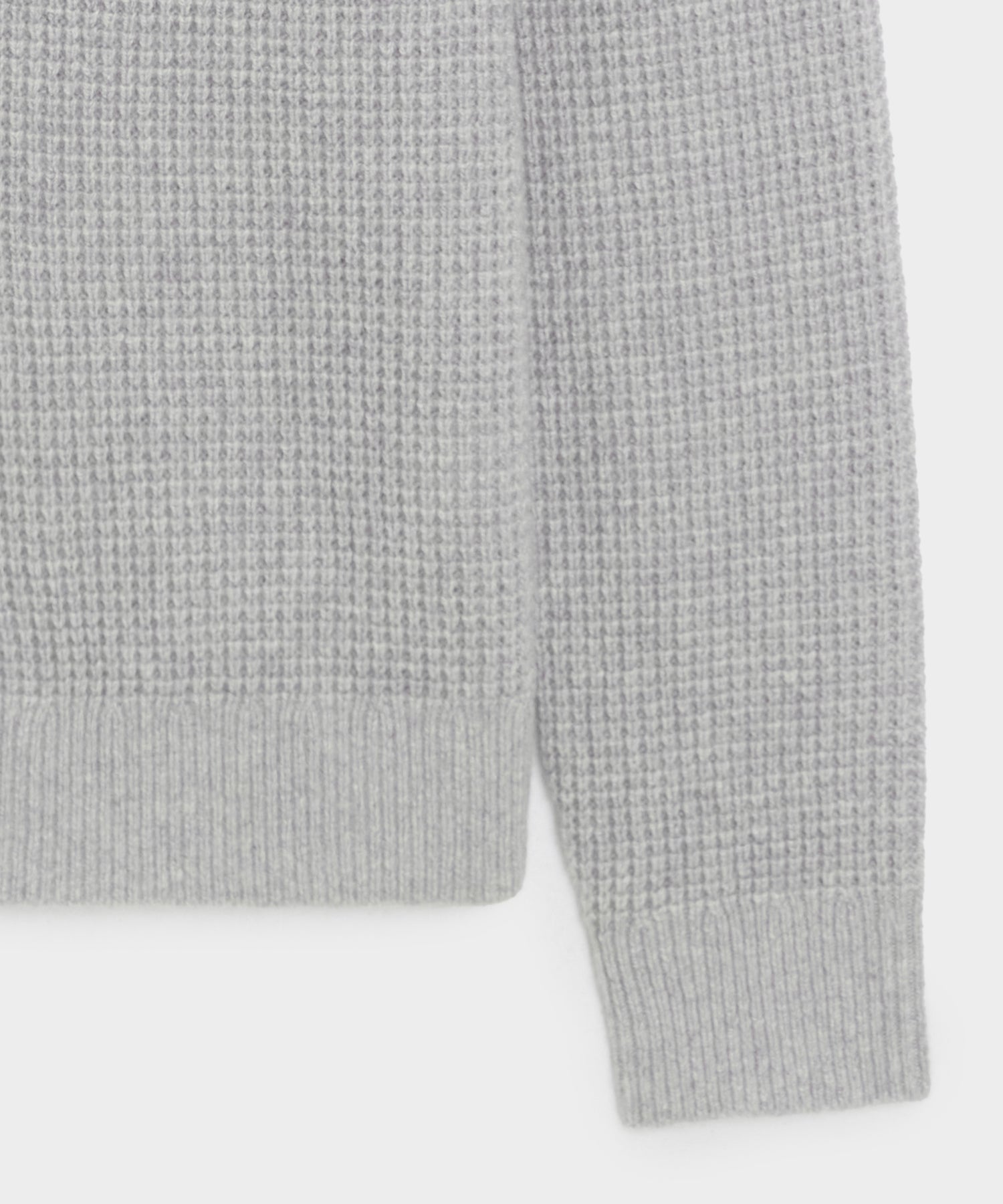 Waffle Cashmere Turtleneck - Image 7