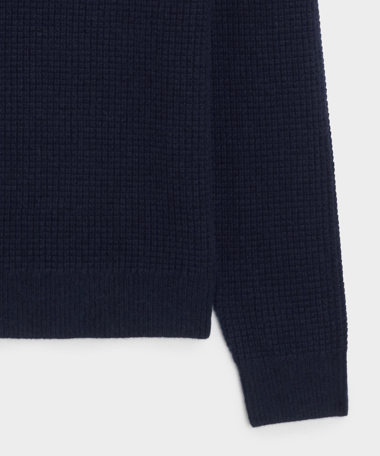 Waffle Cashmere Turtleneck - Image 7