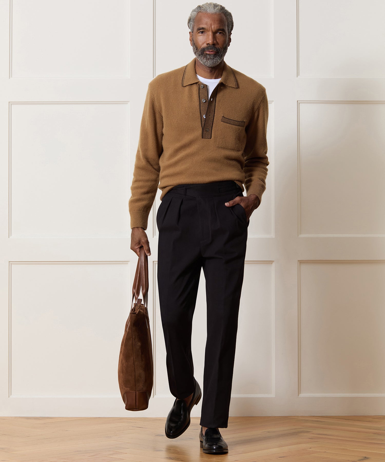 Wool Tipped Sweater Polo - Image 3