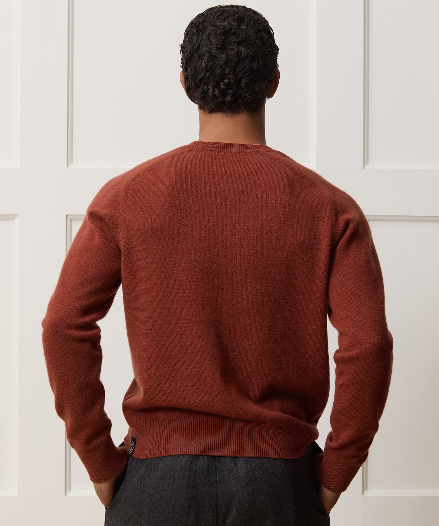Wool V-Neck Sweater - Image 5