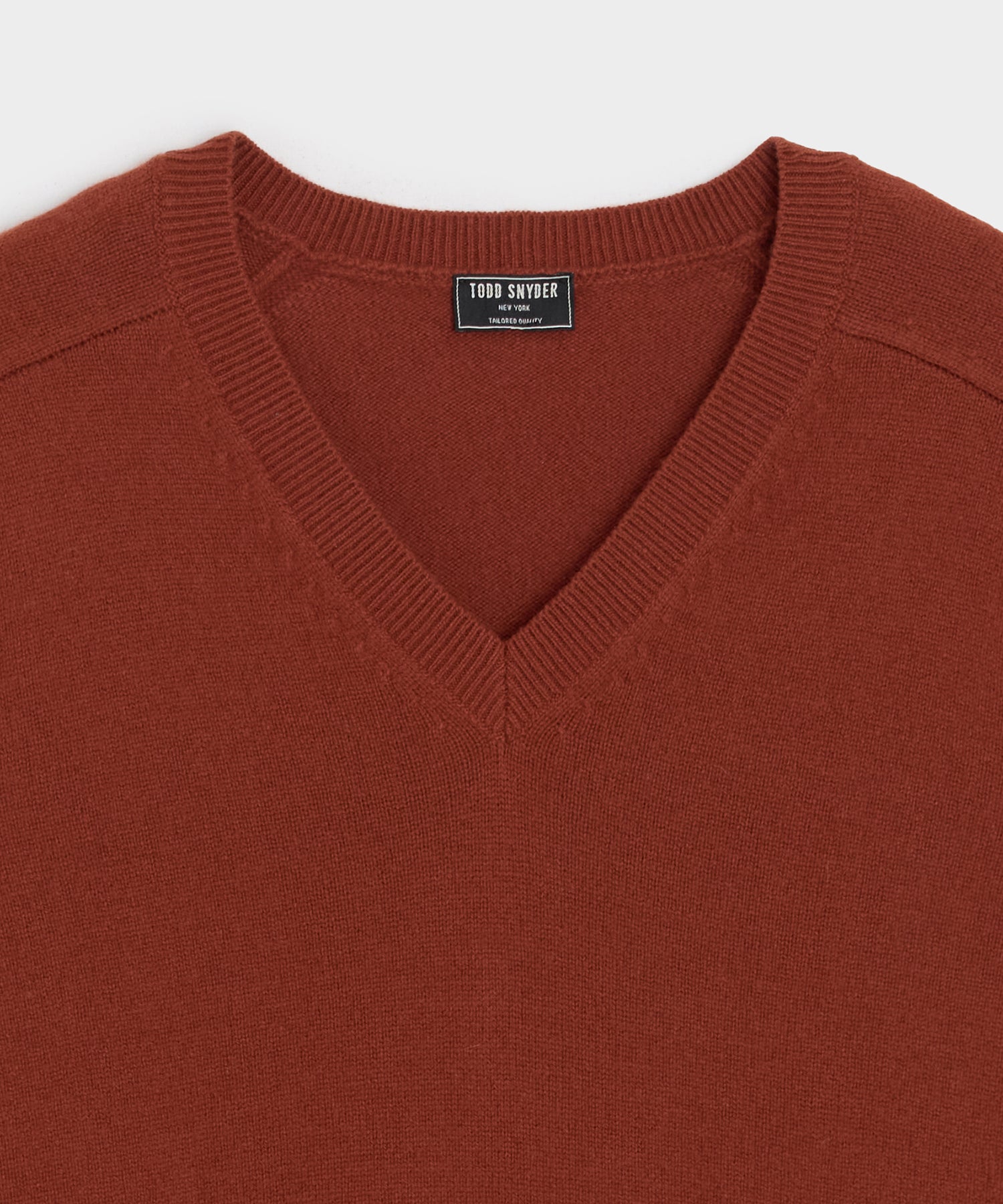 Wool V-Neck Sweater - Image 7