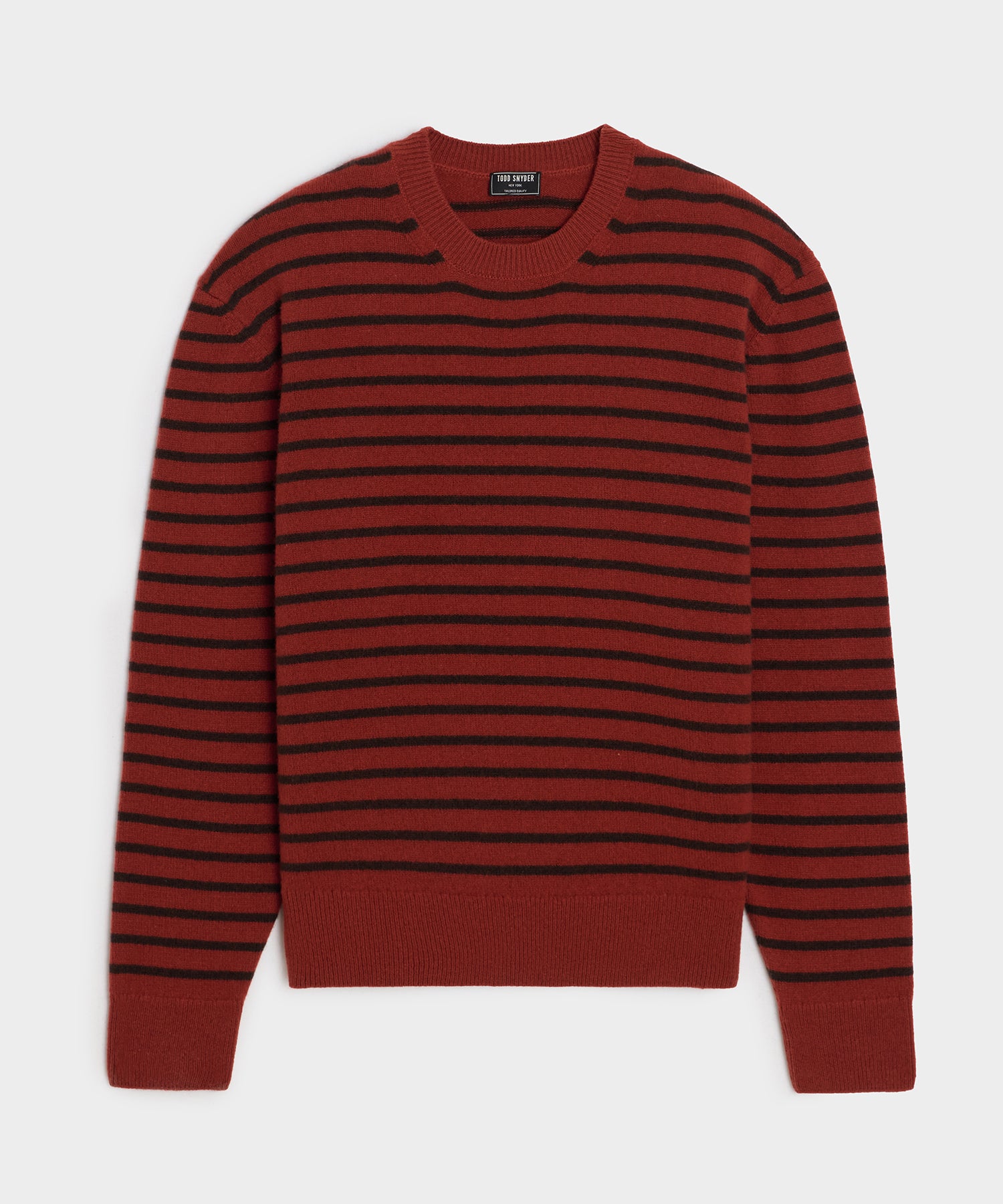 Wool Striped Crewneck Sweater