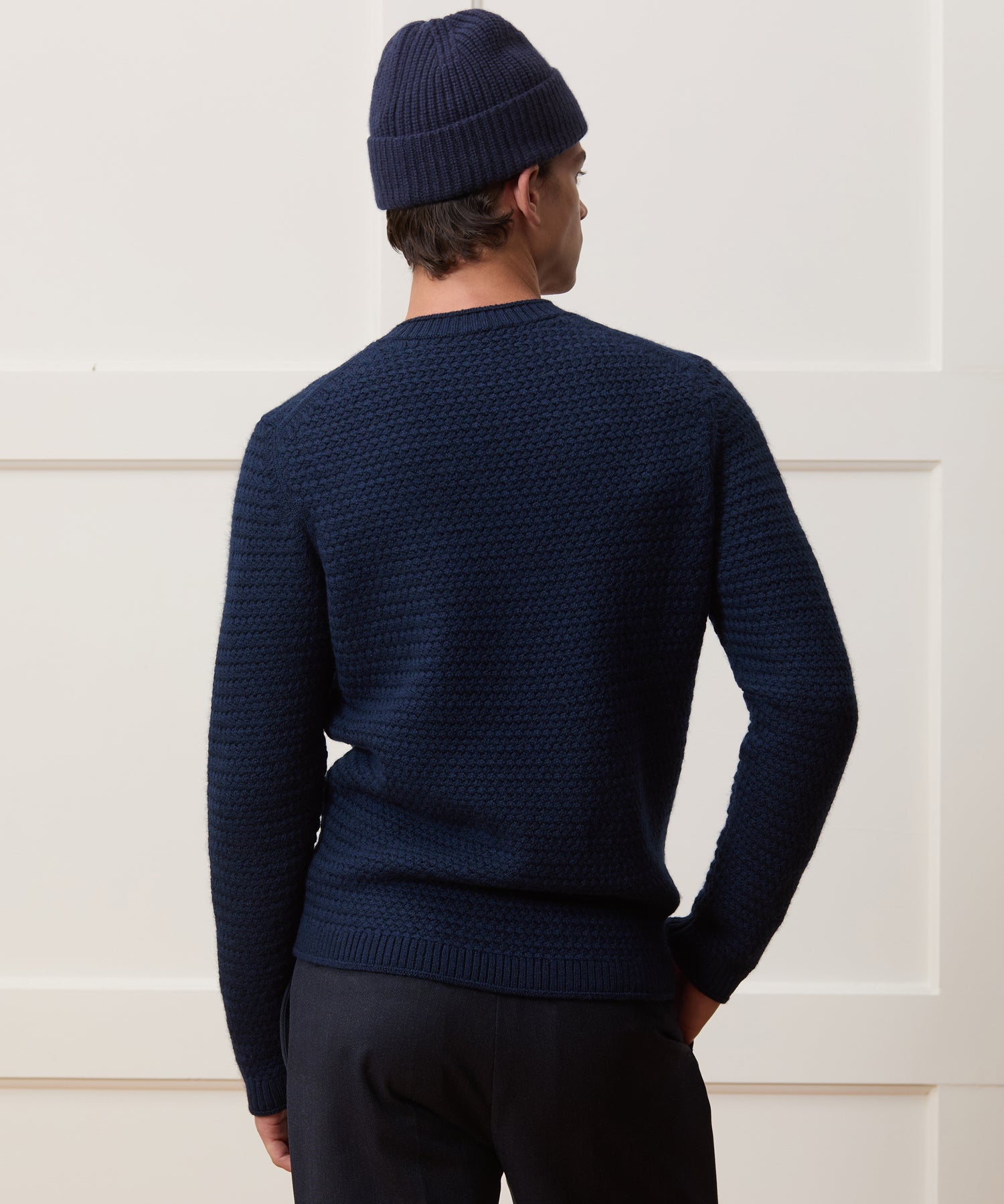 Italian Merino Fisherman Sweater - Image 5