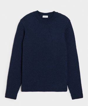 Italian Merino Fisherman Sweater
