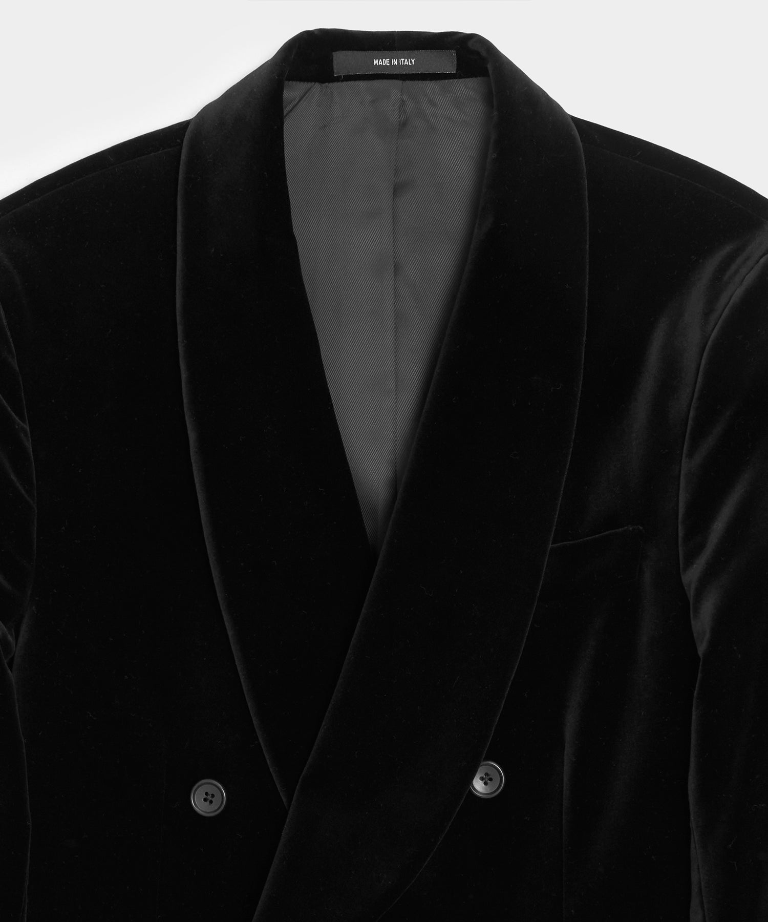 Italian Velvet Double-Breasted Dinner Jacket - Image 6
