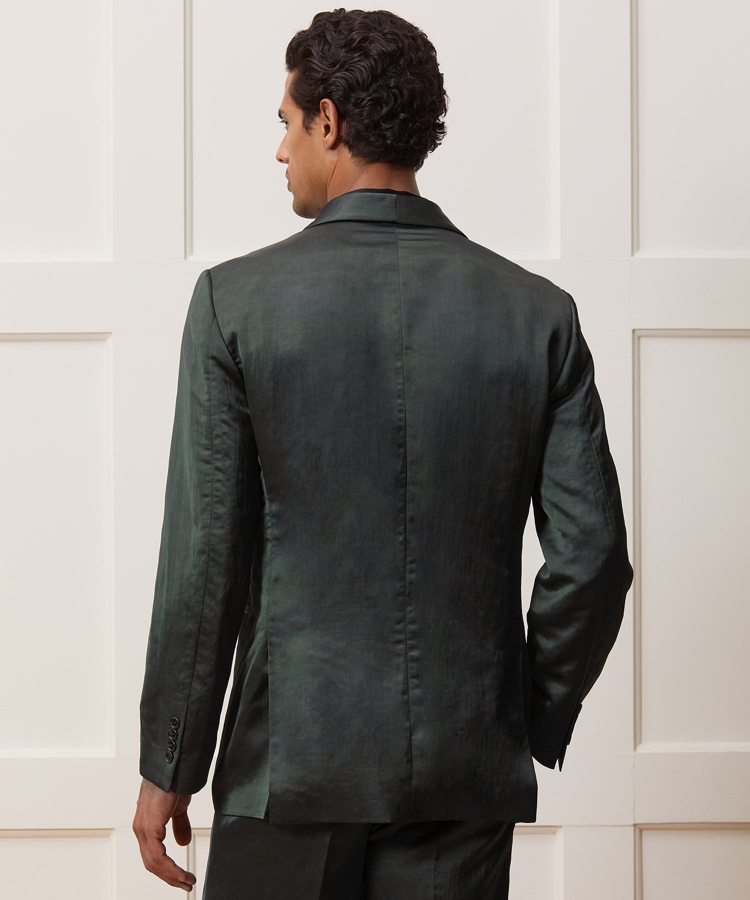 Italian Satin Dinner Jacket - Image 5