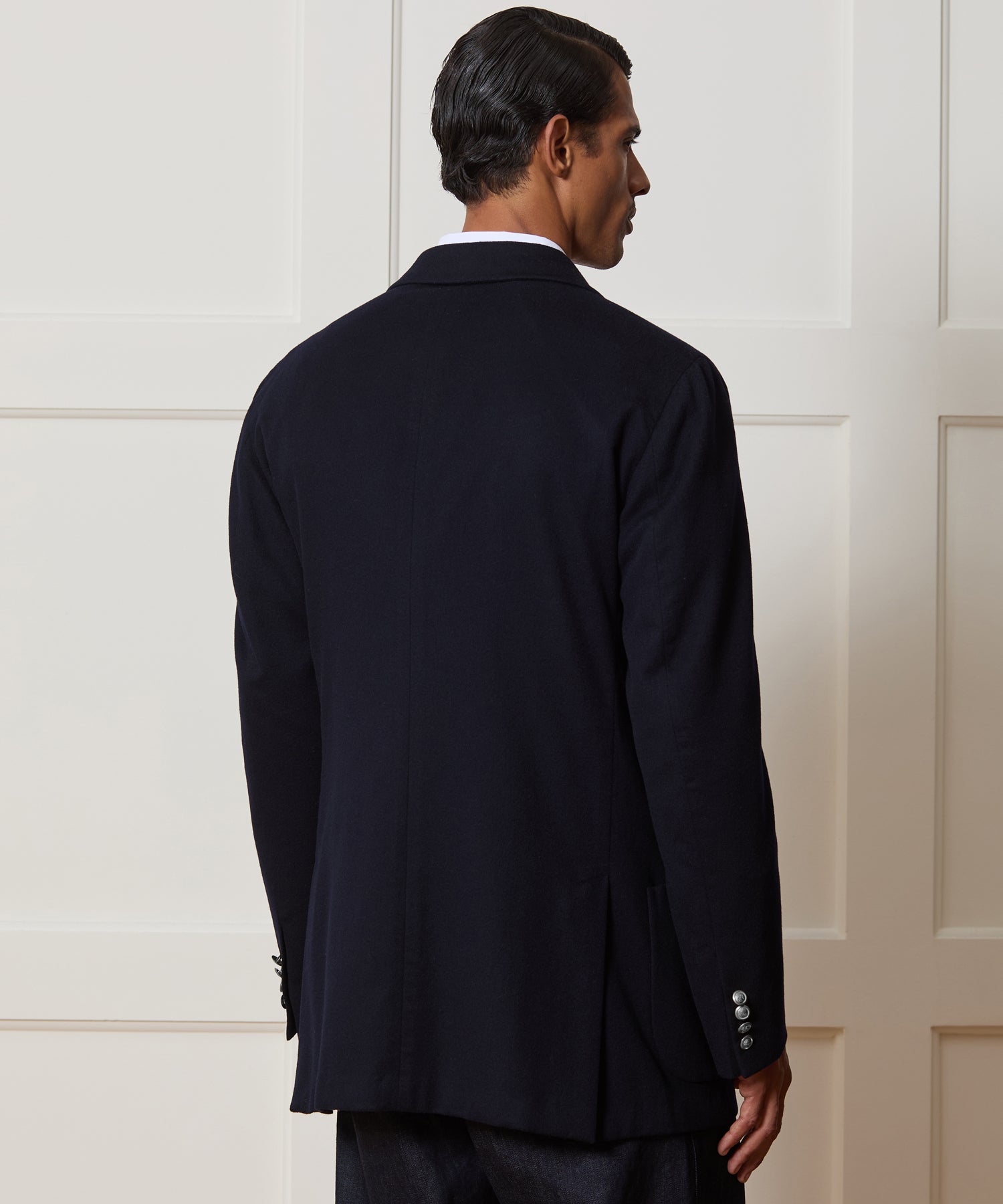 Italian Cashmere Double-Breasted Wythe Jacket - Image 5
