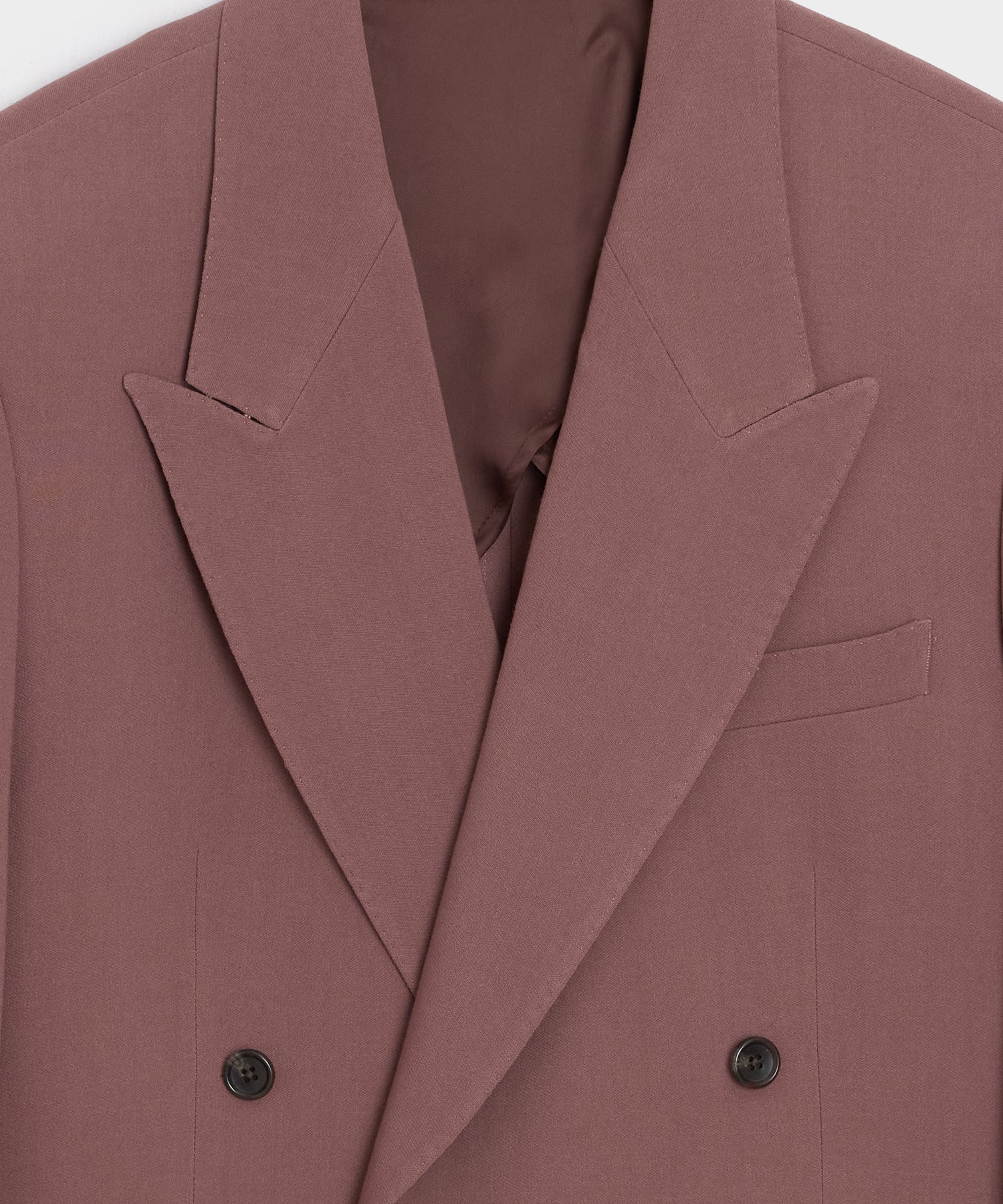 Italian Crepe Double-Breasted Wythe Jacket - Image 6