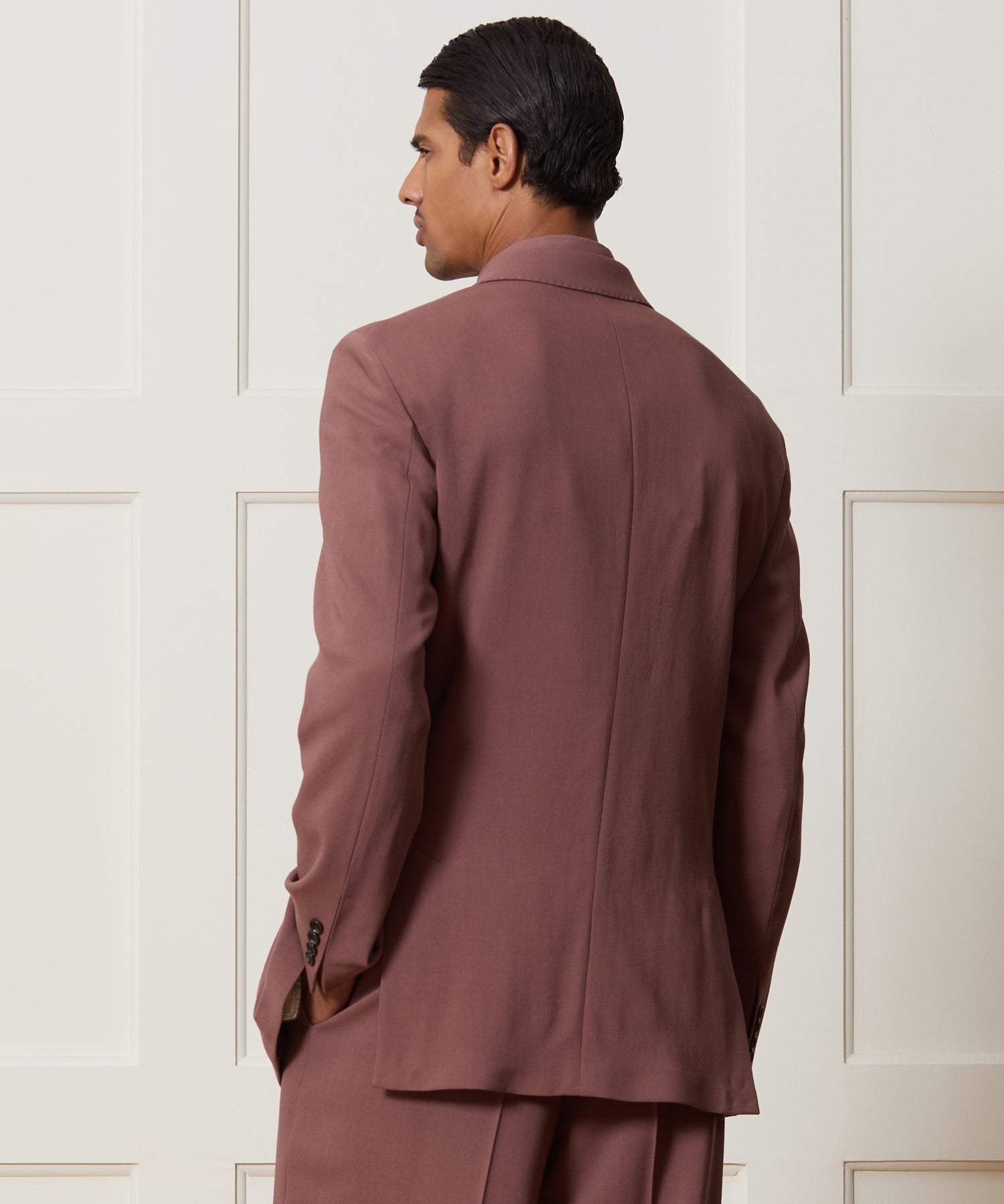 Italian Crepe Double-Breasted Wythe Suit - Image 2