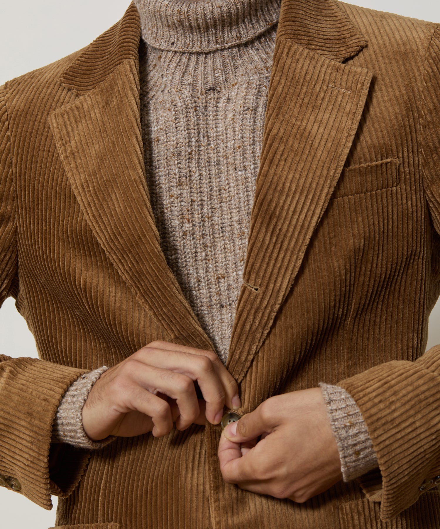 Italian Wide Wale Corduroy Madison Jacket - Image 4