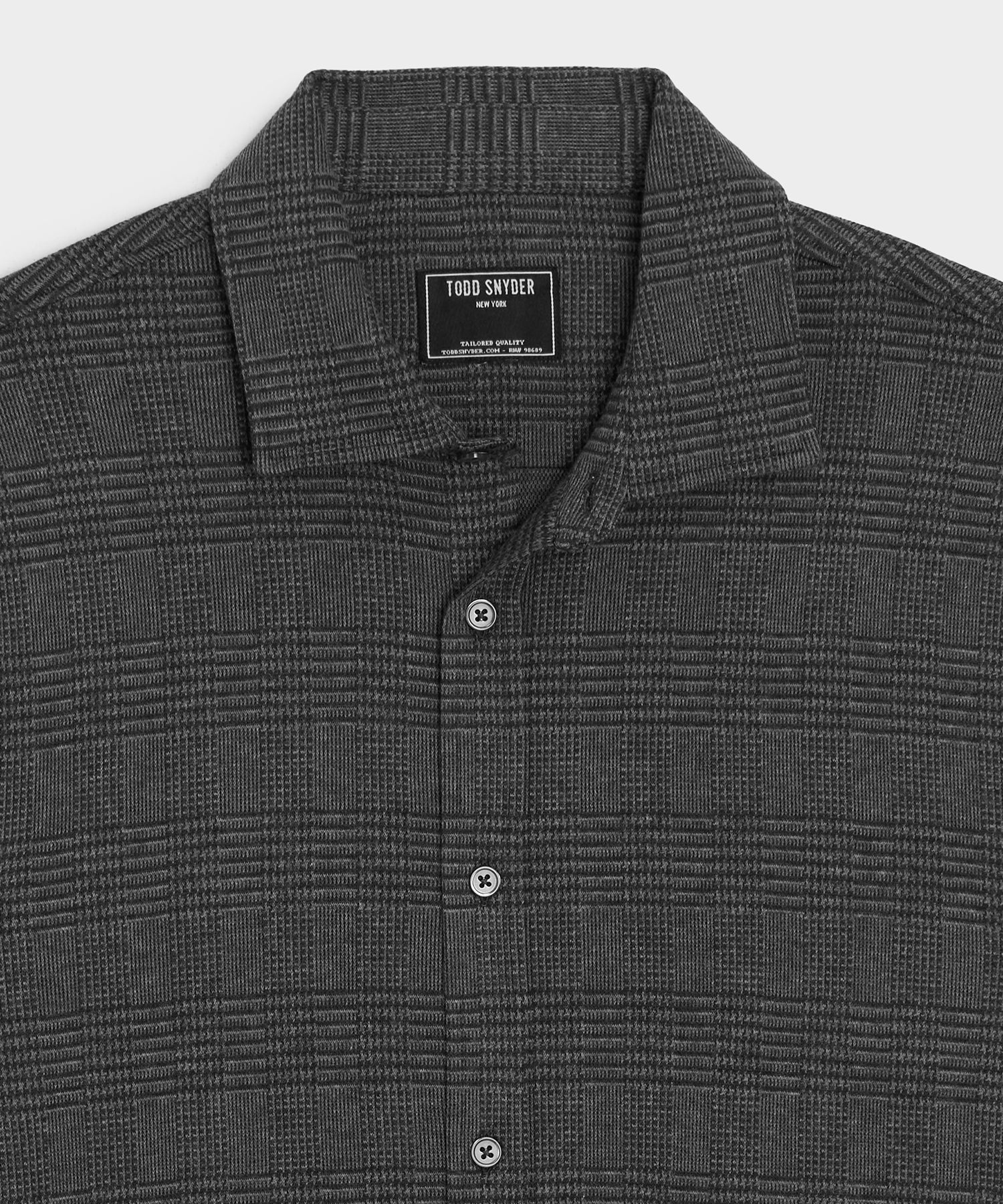 Knit Cotton Dress Shirt - Image 6