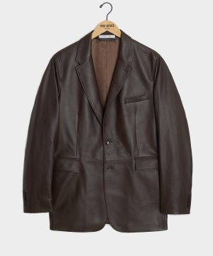 Italian Leather Sport Coat