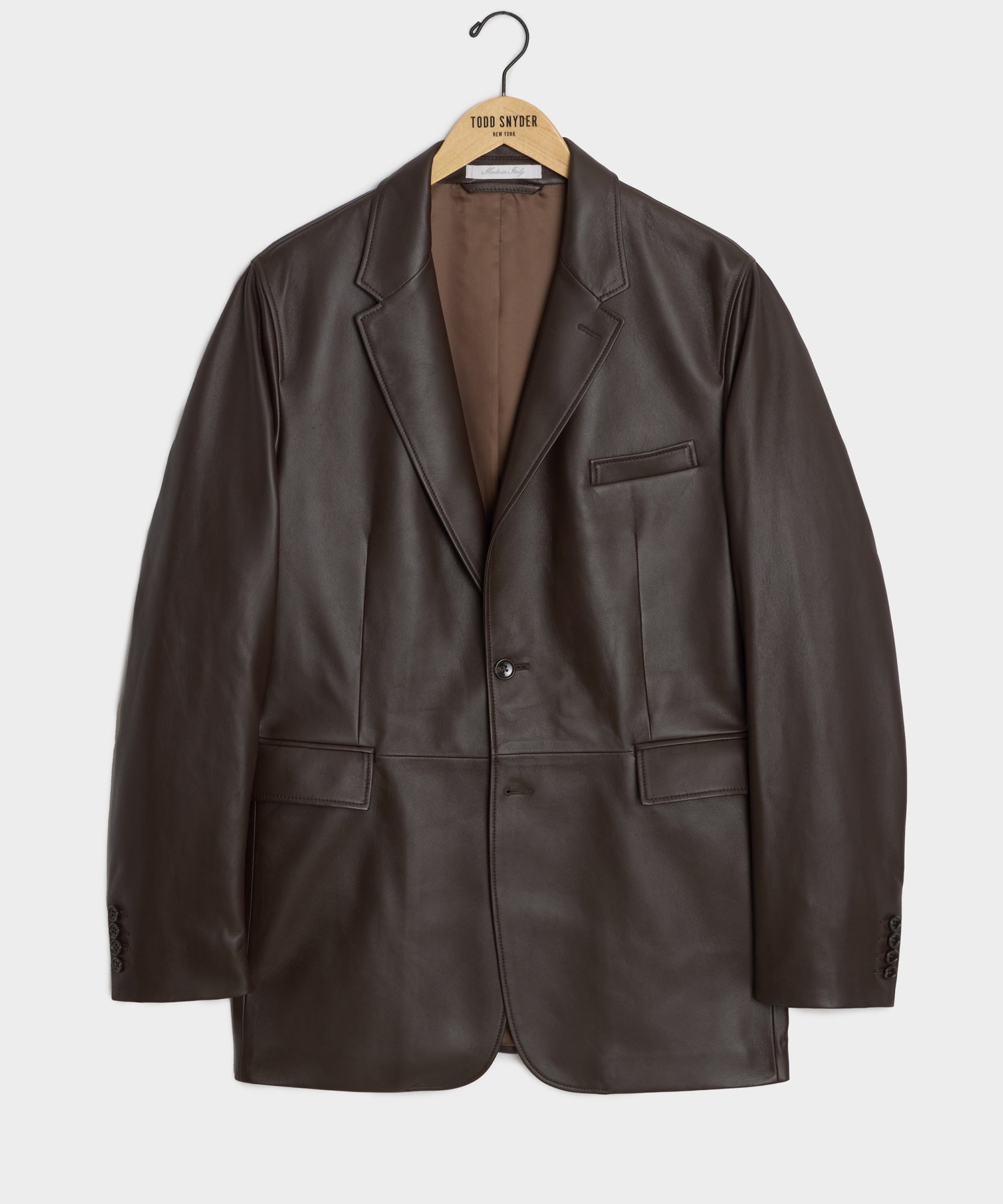 Italian Leather Sport Coat