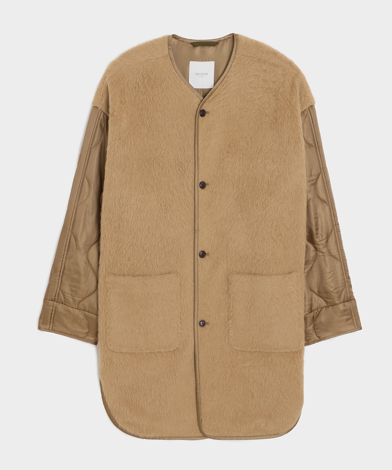Italian Wool-Alpaca Liner Jacket