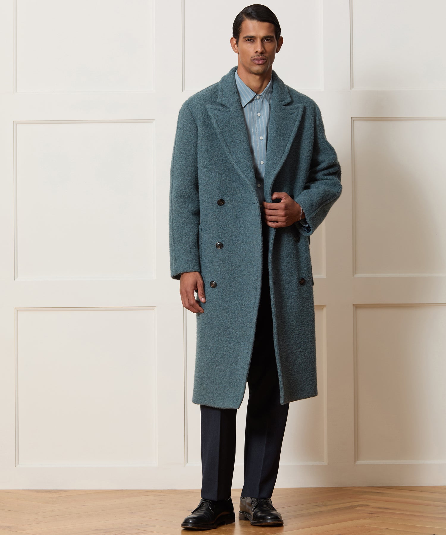 Italian Wool-Alpaca Spectator Coat - Image 3
