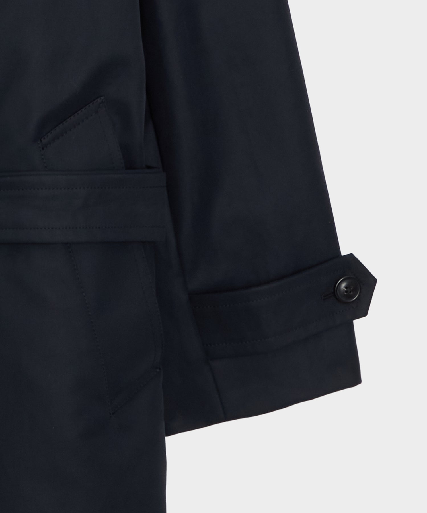 Italian Double-Breasted Trench Coat - Image 7