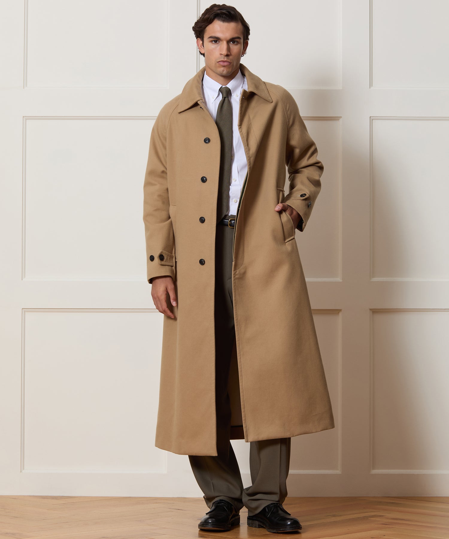 Italian Split Back Topcoat - Image 3