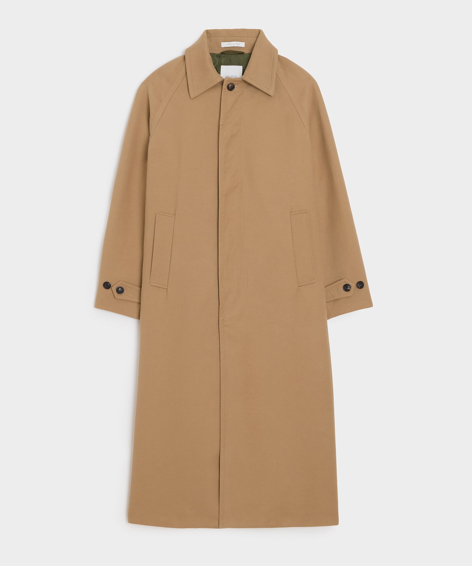 Italian Split Back Topcoat
