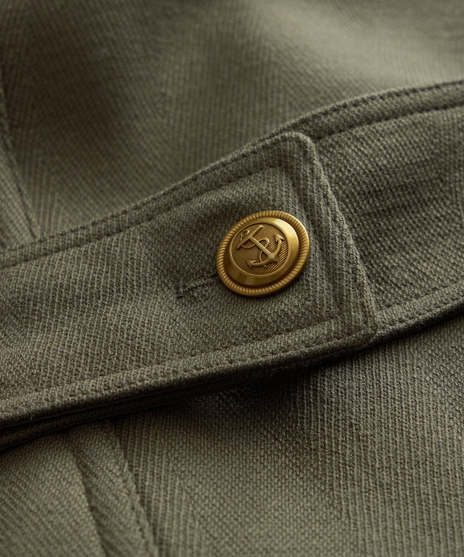 Italian Wool Officer Coat - Image 8