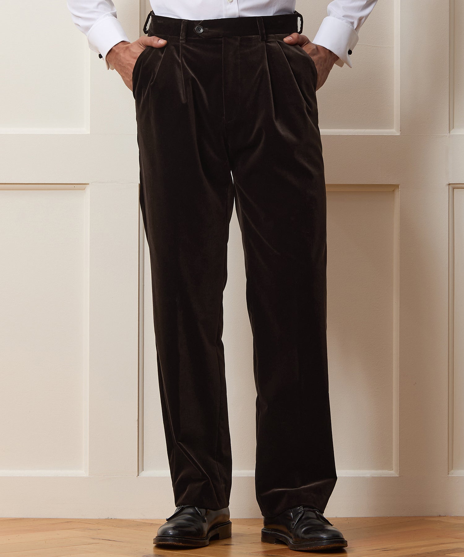 Italian Velvet Wythe Trouser - Image 2
