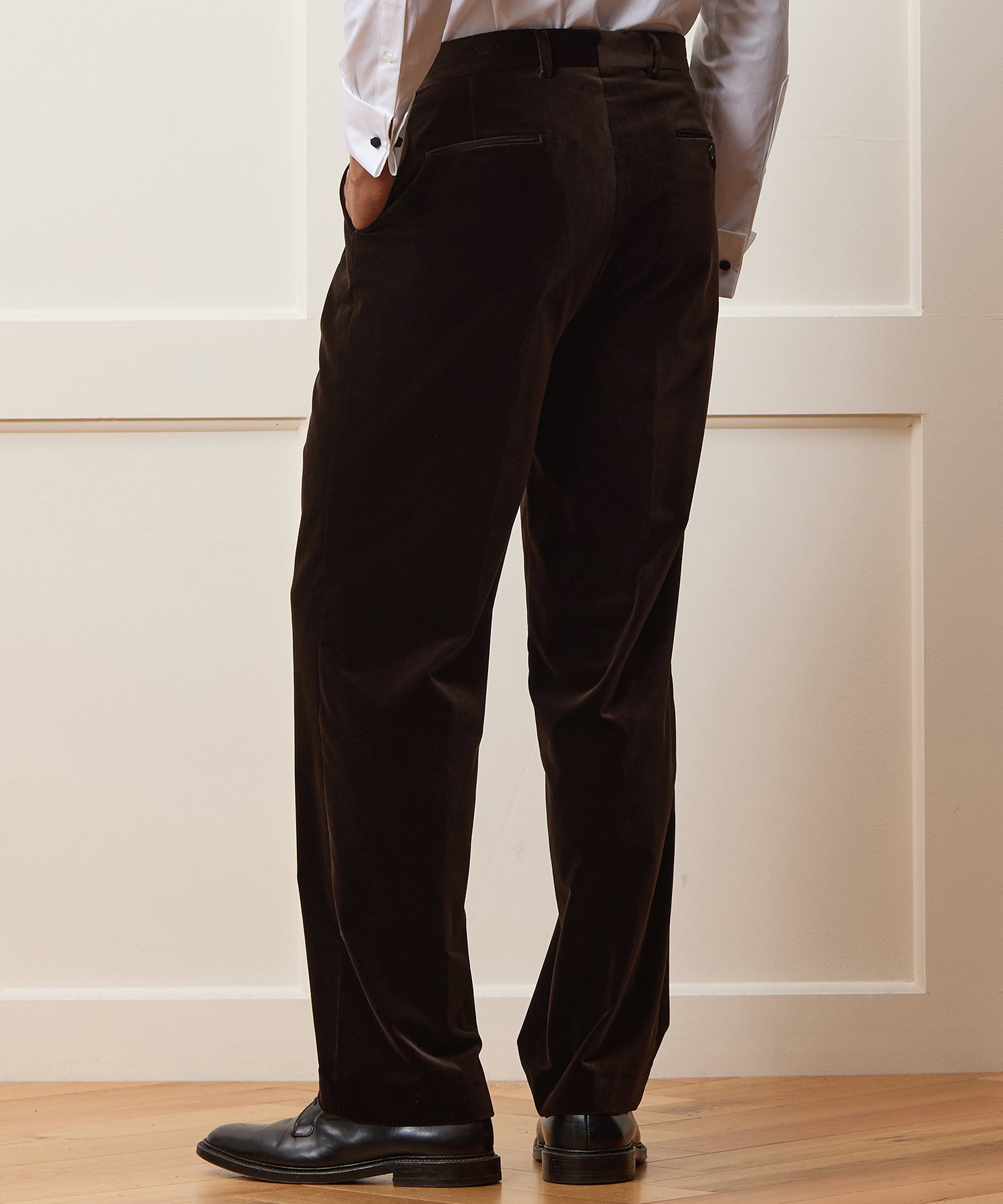 Italian Velvet Wythe Trouser - Image 5
