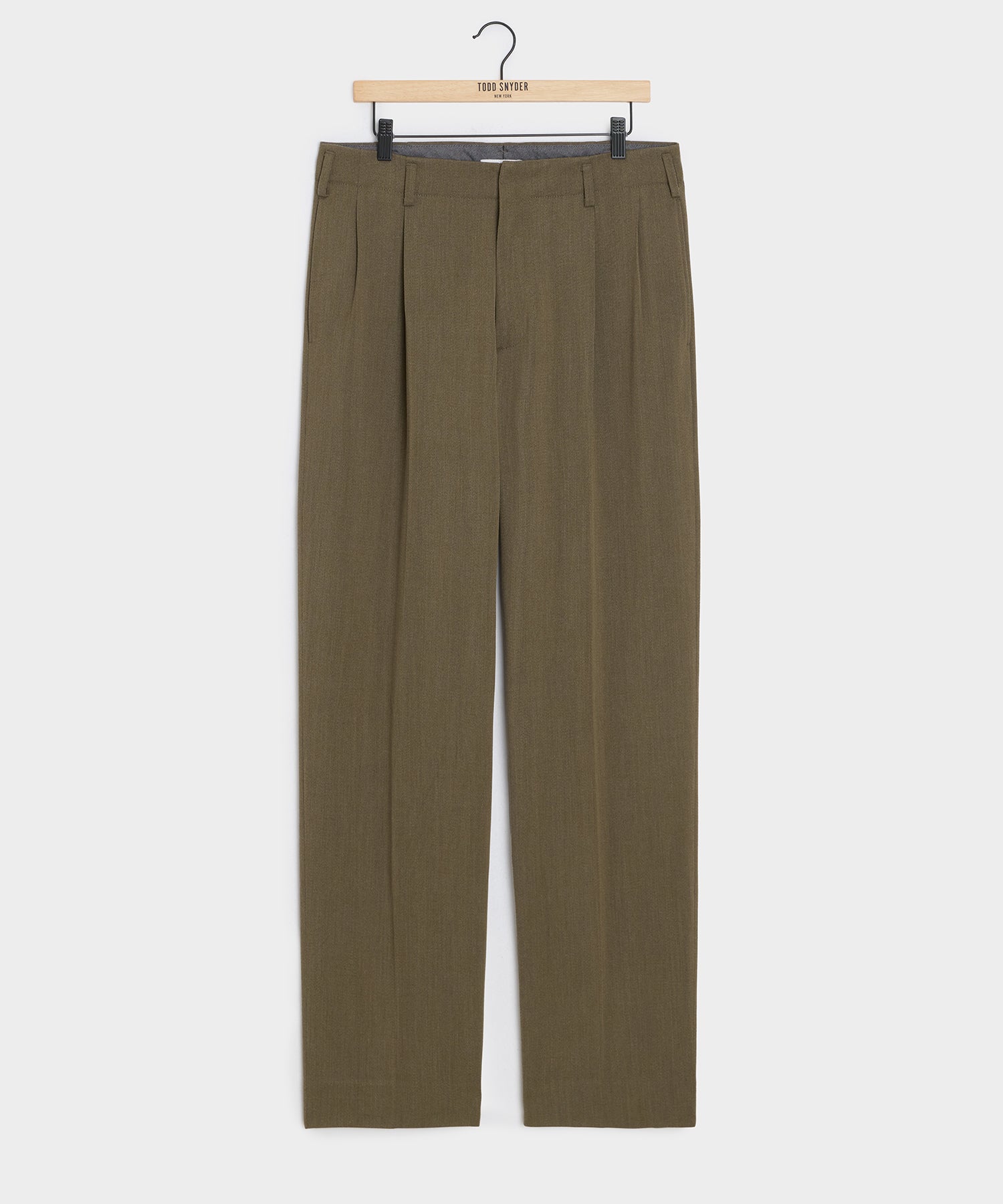 Italian Cavalry Twill Hollywood Trouser
