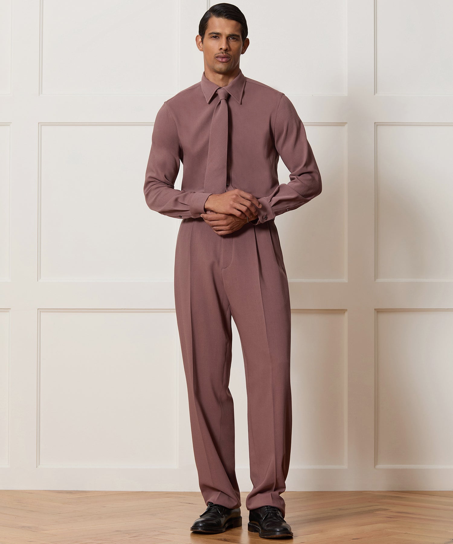 Italian Crepe Double-Breasted Wythe Suit - Image 7