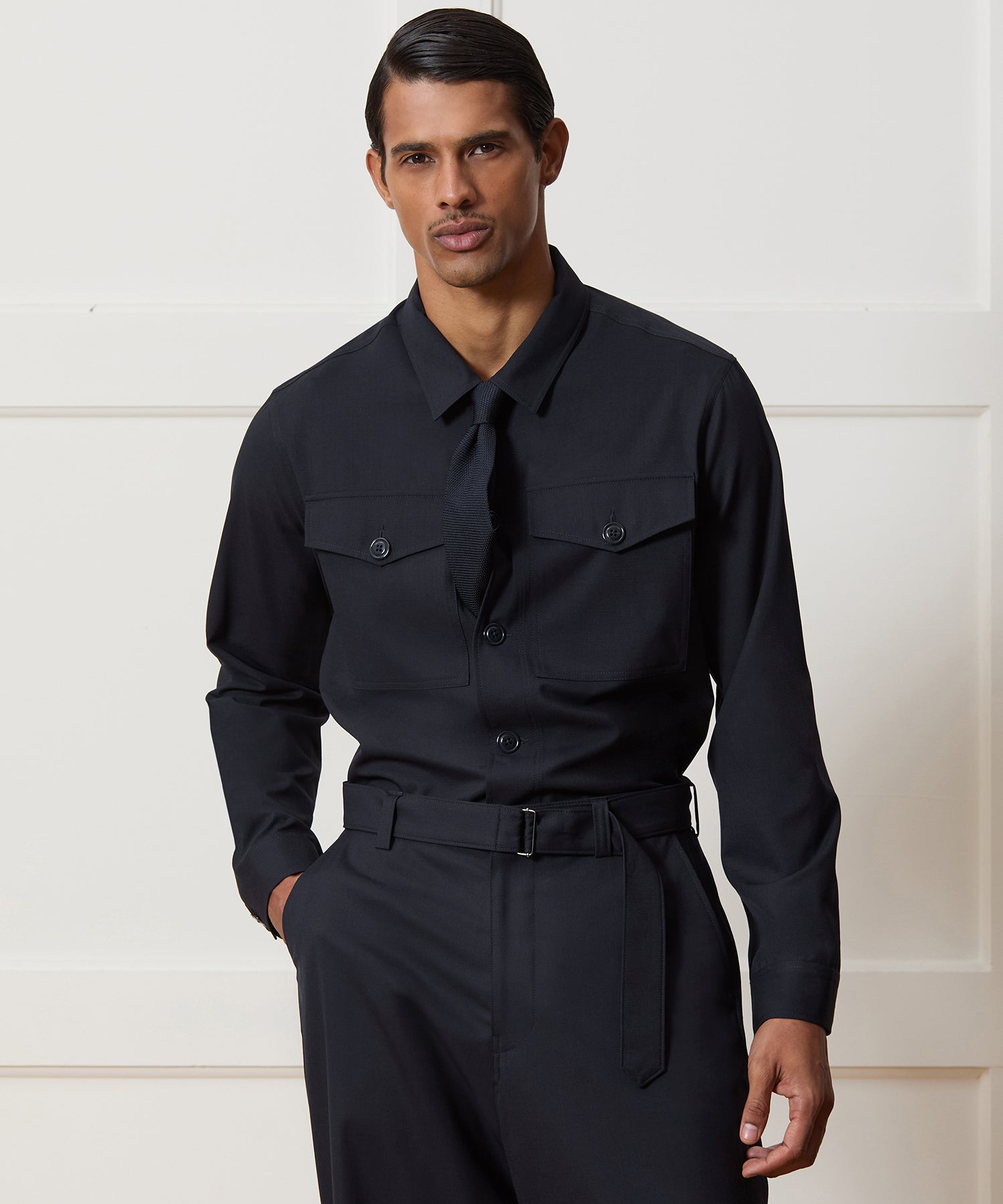Italian Cavalry Twill Utility Shirt - Image 2